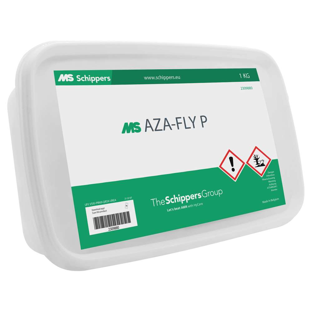 Εντομοκτόνο MS Aza-Fly (Μυγοπαγίδα Σκόνης Ψεκασμού και Επάλειψης 500 gr)