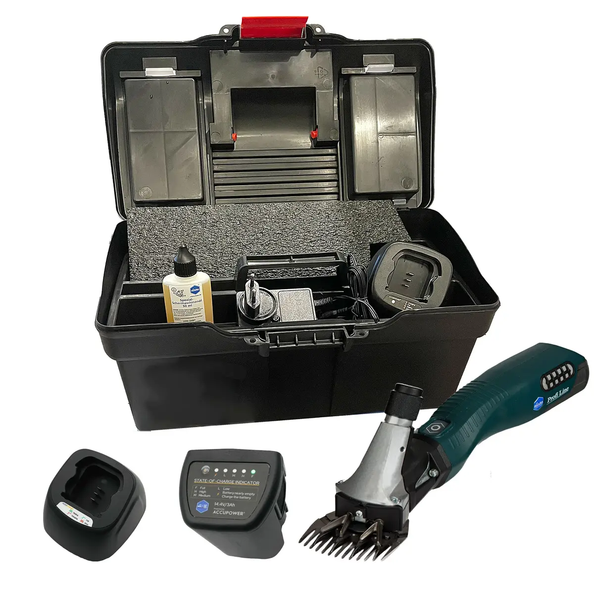 Lister AKKU Battery Shearing Machine with Easy Lock image 5